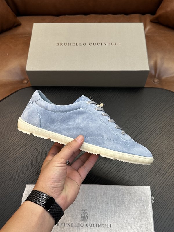 Brunello Cucinelli 스웨이드 밑창 운동화 001-277861