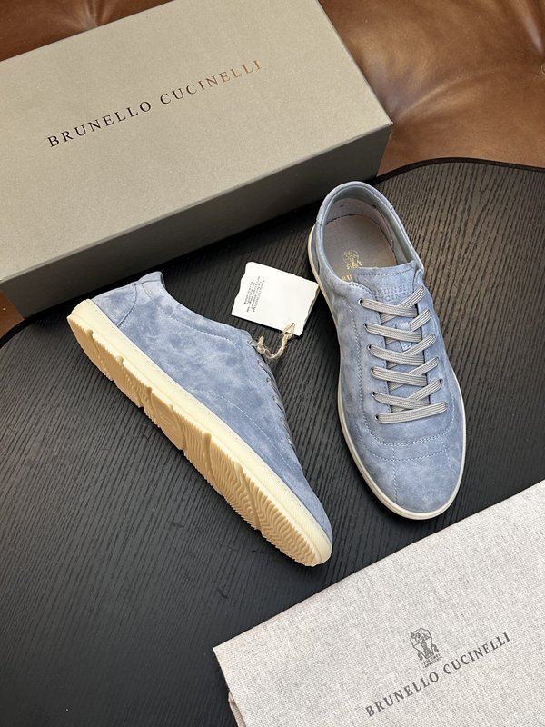 Brunello Cucinelli 스웨이드 밑창 운동화 001-277861