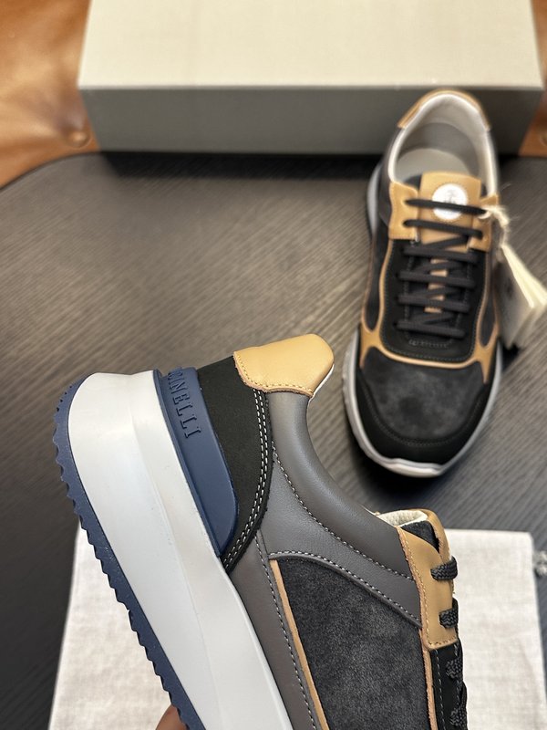 Brunello Cucinelli 레이스업 캐주얼 남성 001-277865