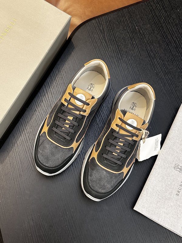 Brunello Cucinelli 레이스업 캐주얼 남성 001-277865