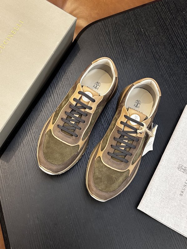 Brunello Cucinelli 레이스업 캐주얼 남성 001-277866