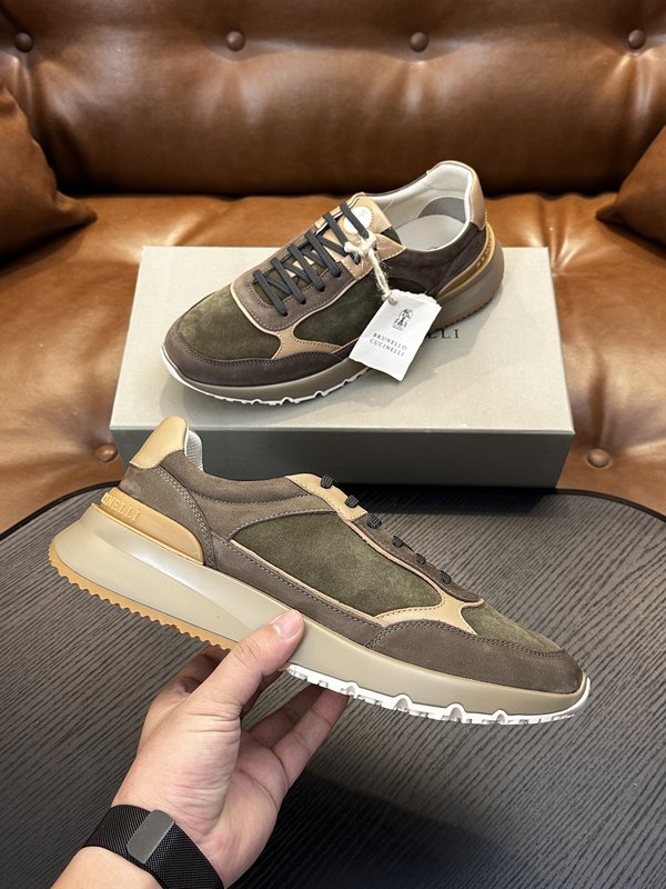 Brunello Cucinelli 레이스업 캐주얼 남성 001-277866