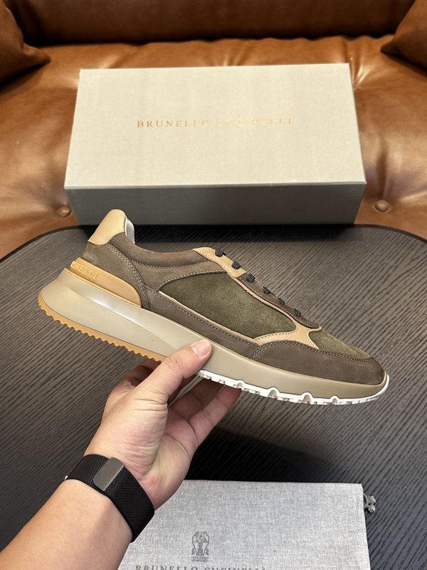 Brunello Cucinelli 레이스업 캐주얼 남성 001-277866