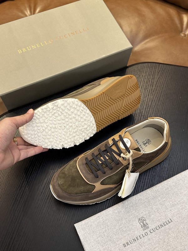 Brunello Cucinelli 레이스업 캐주얼 남성 001-277866