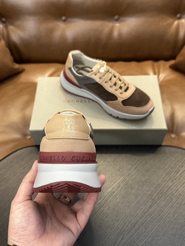 Brunello Cucinelli 레이스업 캐주얼 남성 001-277867