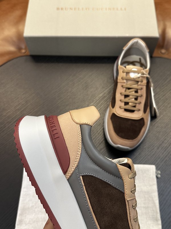 Brunello Cucinelli 레이스업 캐주얼 남성 001-277867