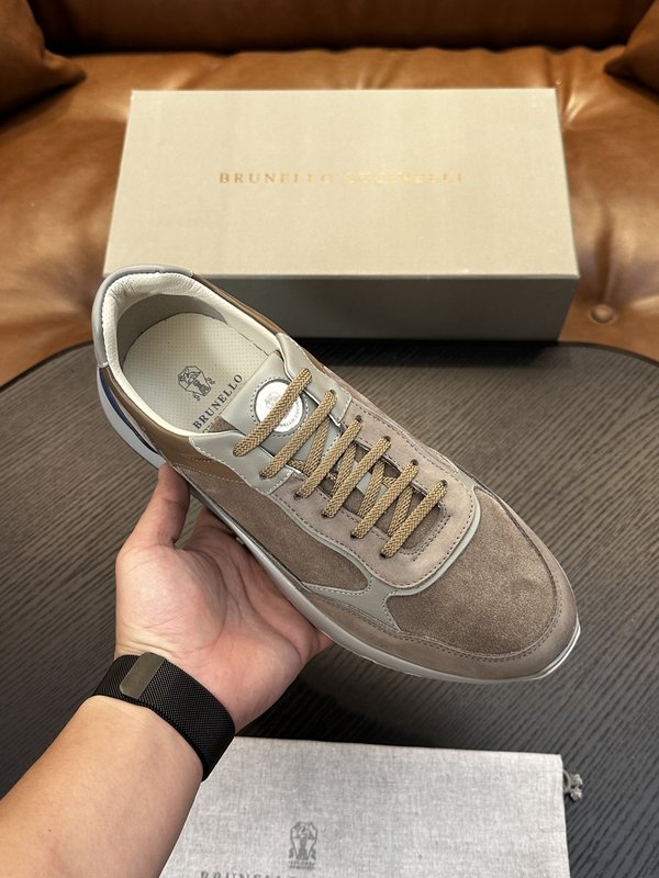 Brunello Cucinelli 레이스업 캐주얼 남성 001-277869