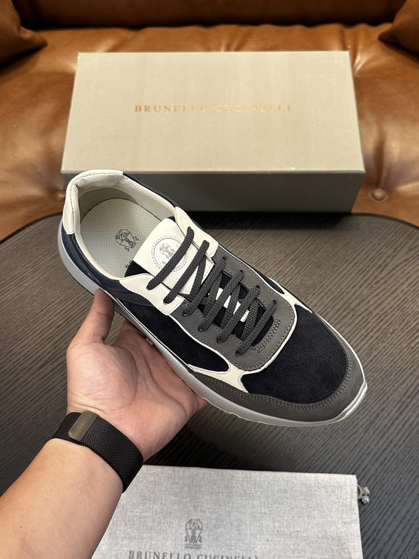 Brunello Cucinelli 레이스업 캐주얼 남성 001-277870