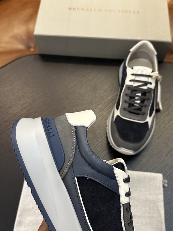 Brunello Cucinelli 레이스업 캐주얼 남성 001-277870