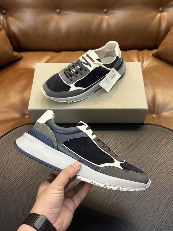 Brunello Cucinelli 레이스업 캐주얼 남성 001-277870