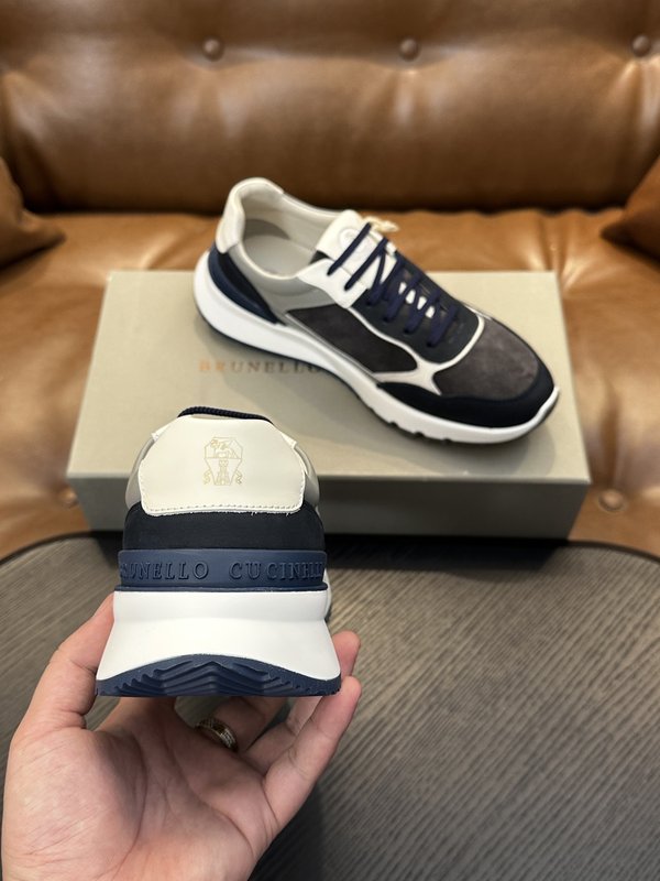 Brunello Cucinelli 레이스업 캐주얼 남성 001-277871