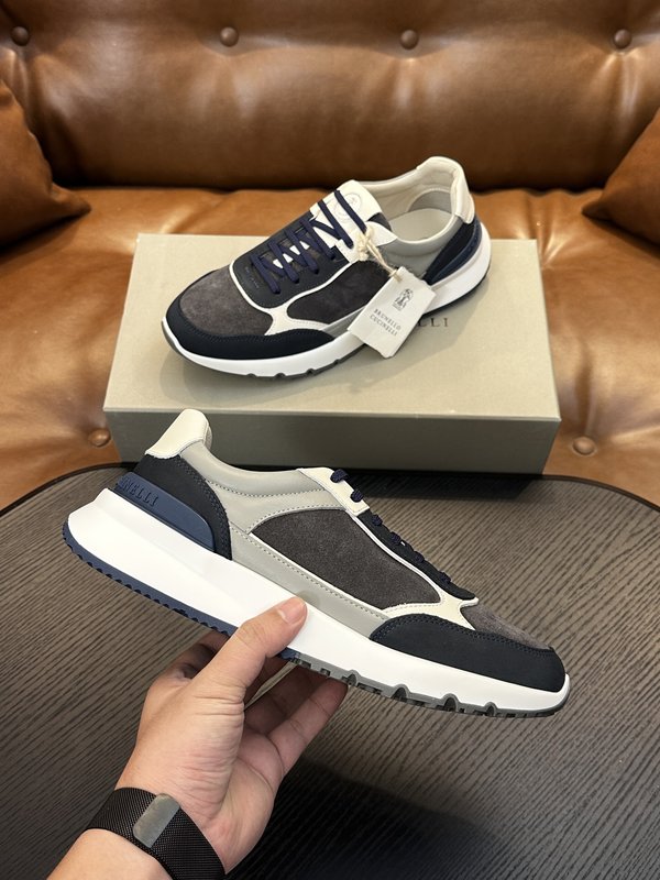 Brunello Cucinelli 레이스업 캐주얼 남성 001-277871