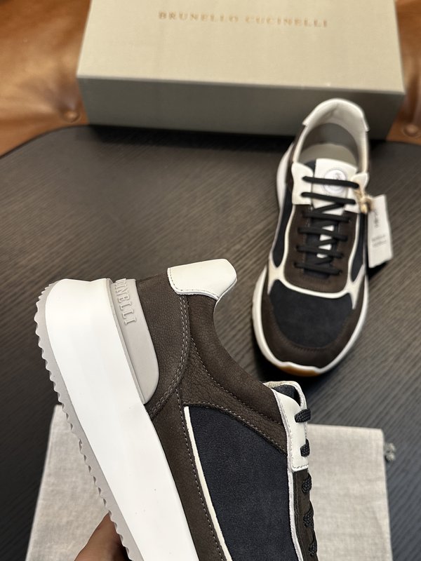 Brunello Cucinelli 레이스업 캐주얼 남성 001-277872