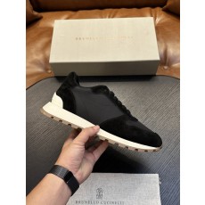 브루넬로 쿠치넬리 레이스업 캐주얼 남성 신발 001-277875