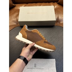 브루넬로 쿠치넬리 레이스업 캐주얼 남성화 001-277877