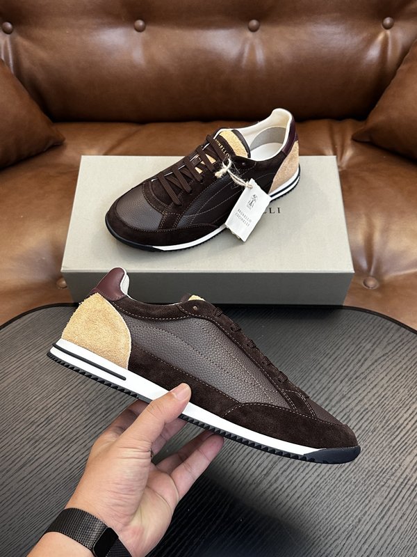 Brunello Cucinelli 레이스업 캐주얼 남성 001-277888