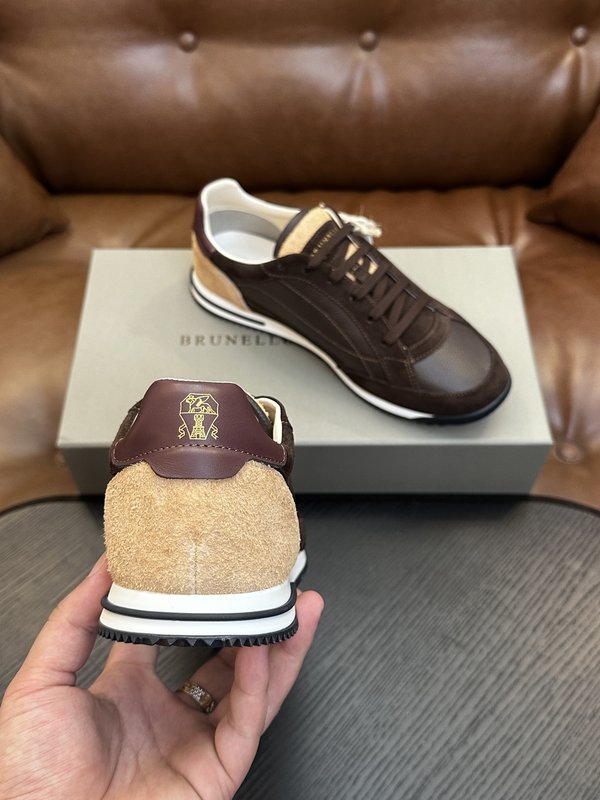 Brunello Cucinelli 레이스업 캐주얼 남성 001-277888