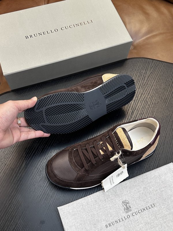 Brunello Cucinelli 레이스업 캐주얼 남성 001-277888