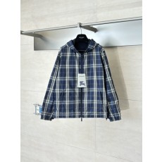 버버리 체크 더블페이스 후드 재킷 001-277923