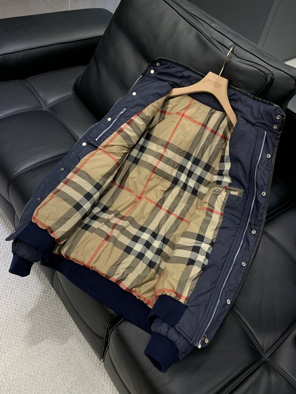 버버리 패션 캐주얼 후드 패딩 점퍼 자켓 001-277924