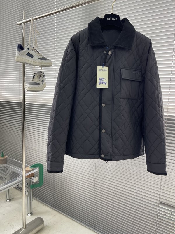 버버리 카라 누빔 재킷 001-277929