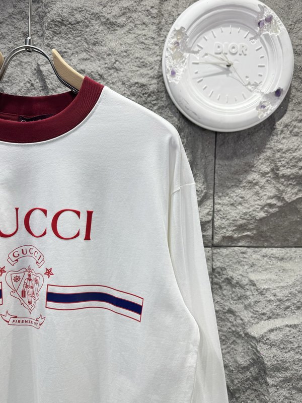Gucci 파일럿 로고 롱슬리브 티셔츠 001-277949