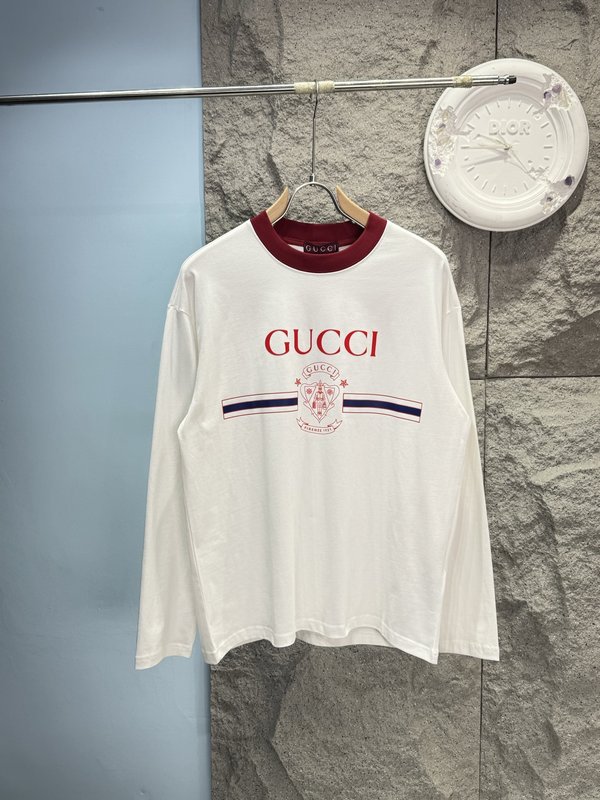 Gucci 파일럿 로고 롱슬리브 티셔츠 001-277949