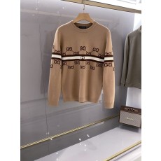 GUCCI 남성 자카드 라운드 니트 001-277950