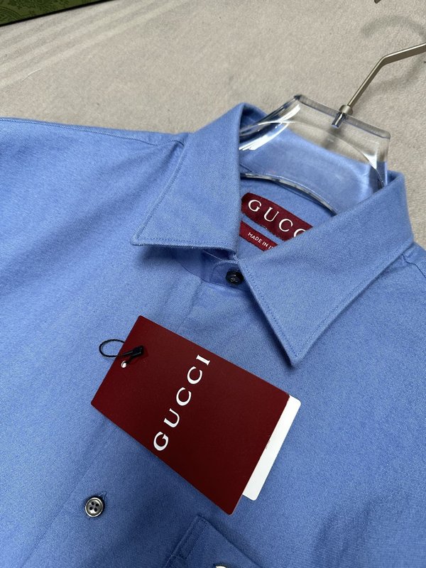 GUCCI 파일 셔츠 남성 가을겨울 001-277954