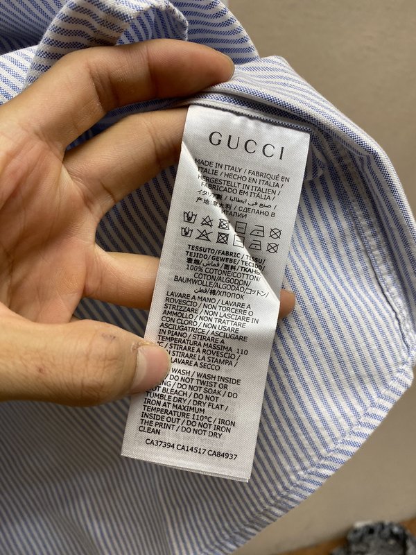 Gucci 스타일리시한 심플 반팔 셔츠 001-277960