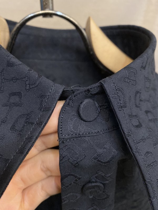 Gucci 마편장식 자카드 코튼 셔츠 001-277962