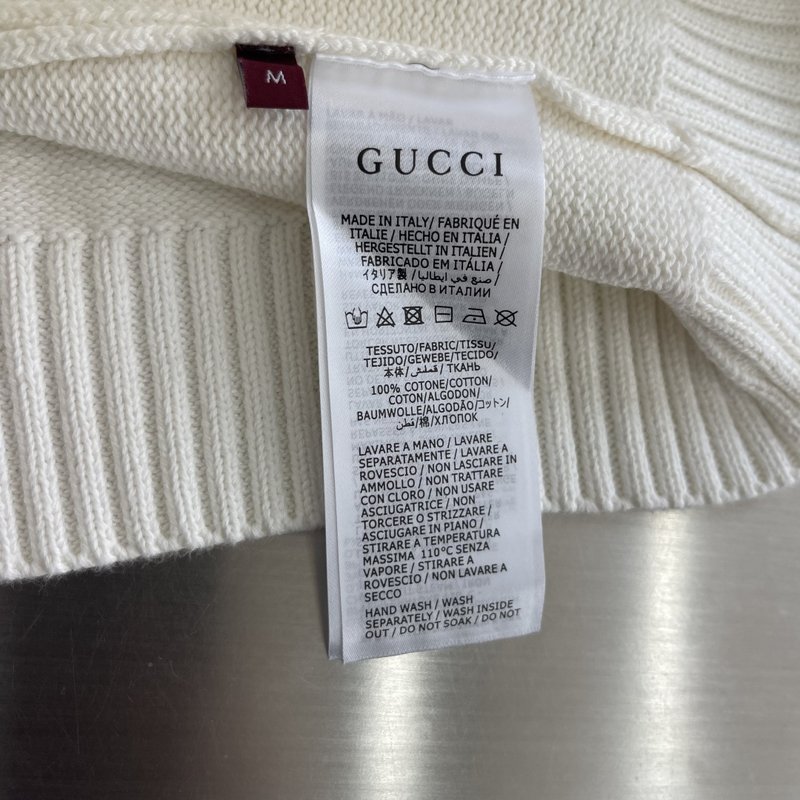 Gucci 레터링 자카드 니트 001-277972