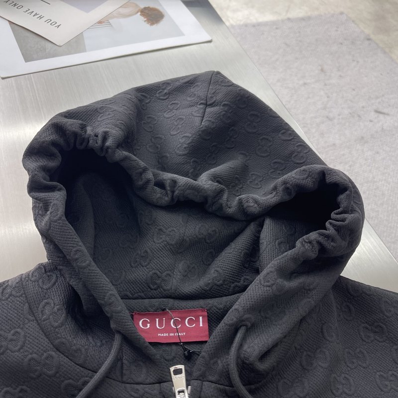 GUCCI 프린트 압보스 지퍼 재킷 001-277977