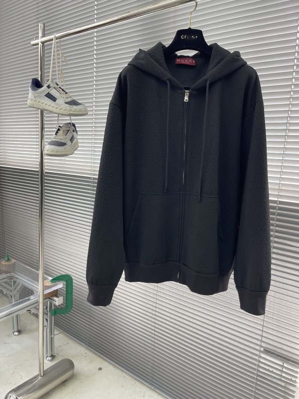 GUCCI 프린트 압보스 지퍼 재킷 001-277977