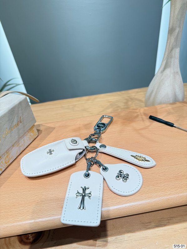 순수 가죽 키링 세트 001-278012