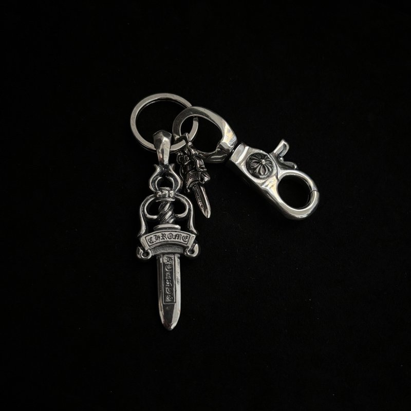 레트로 빈티지 크로스 소드 키링 001-278014