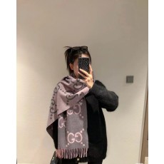 구찌 대형 G 양면 캐시미어 머플러 001-278028