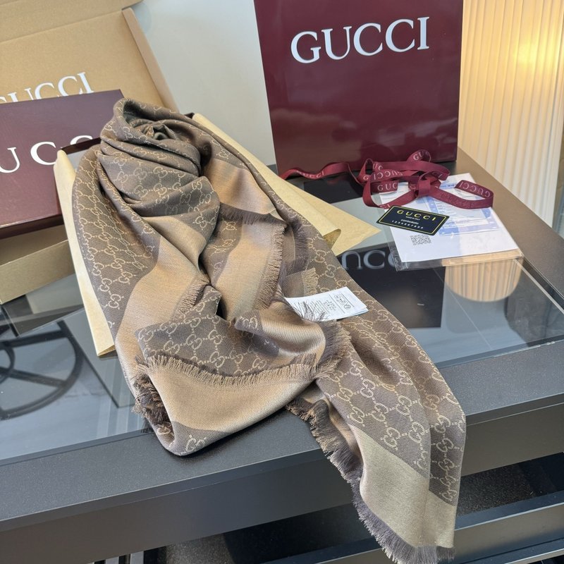 GUCCI 실크 캐시미어 스카프 001-278030