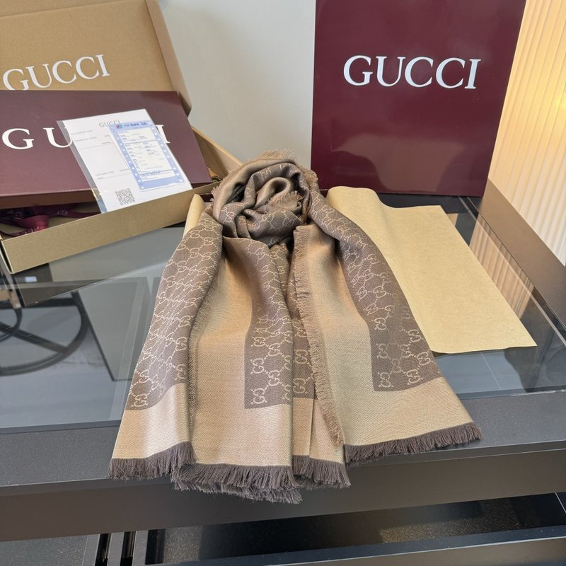 GUCCI 실크 캐시미어 스카프 001-278030