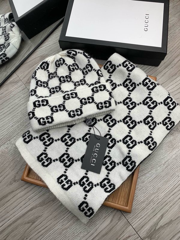 GUCCI 울 모자 세트 001-278035