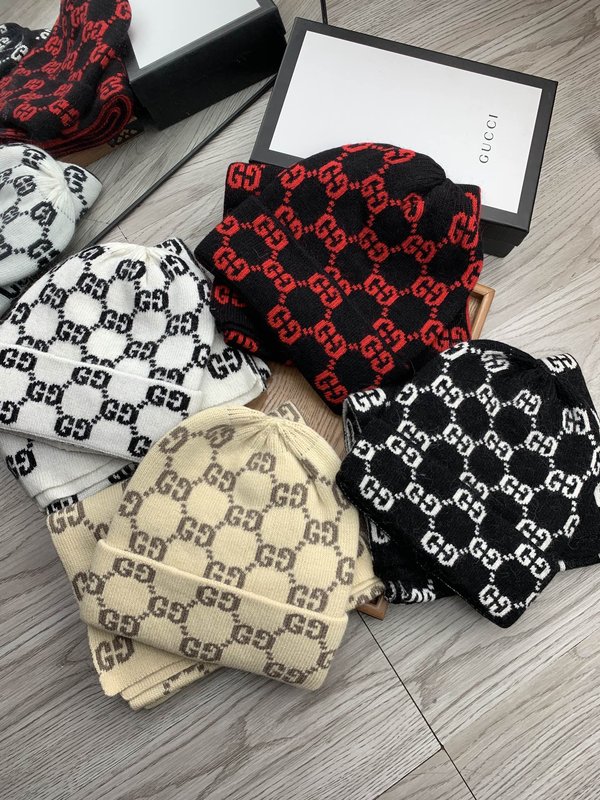 GUCCI 울 모자 세트 001-278035