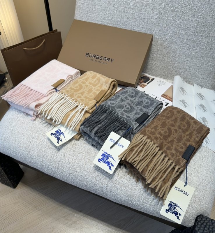 버버리 비즈니스 캐시미어 머플러 001-278053