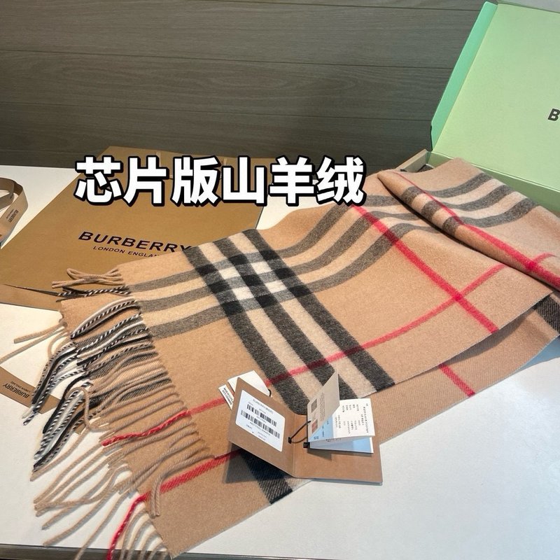 버버리 클래식 체크 캐시미어 스카프 001-278056