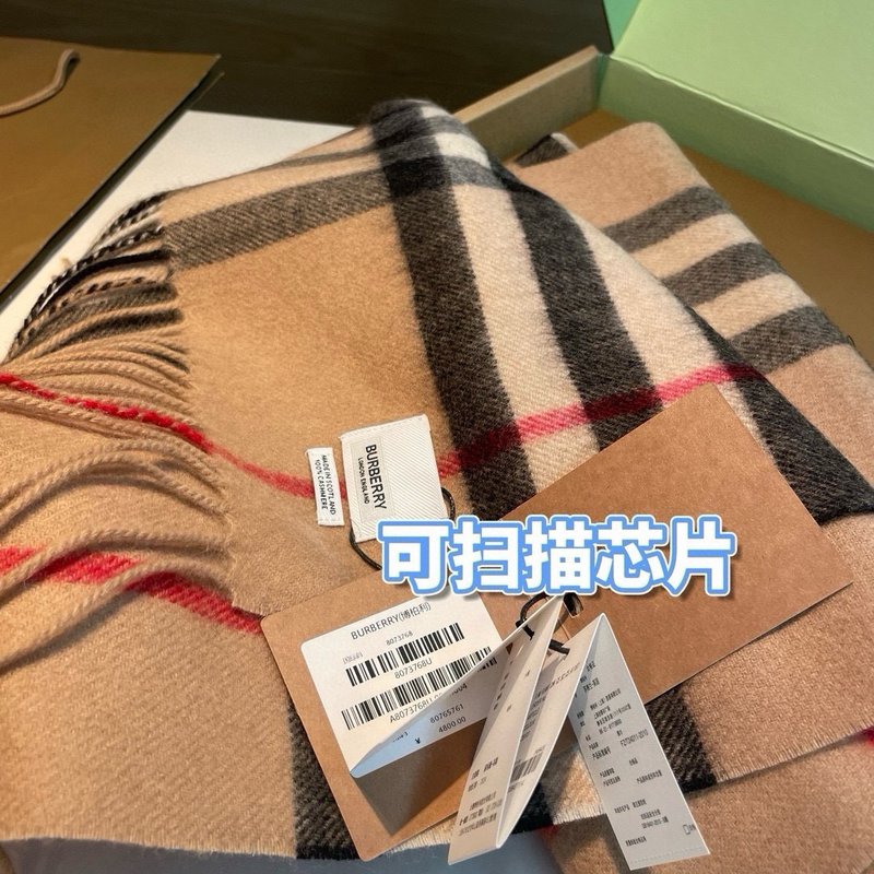 버버리 클래식 체크 캐시미어 스카프 001-278056