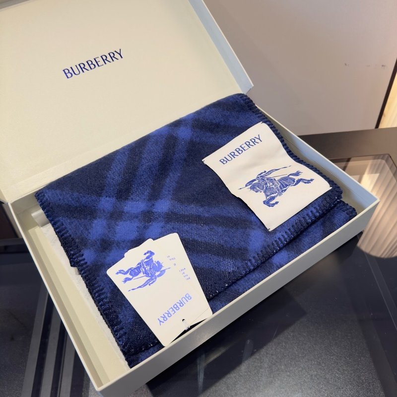 버버리 체크 울 스카프 001-278061