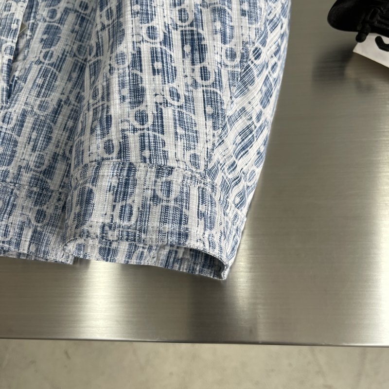 디올 풀로고 자카드 후드 다운 점퍼 001-278098