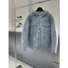 디올 풀로고 자카드 후드 다운 점퍼 001-278098