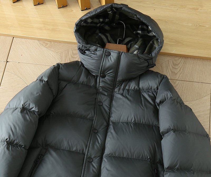 버버리 남녀공용 후드 다운 패딩 001-278140