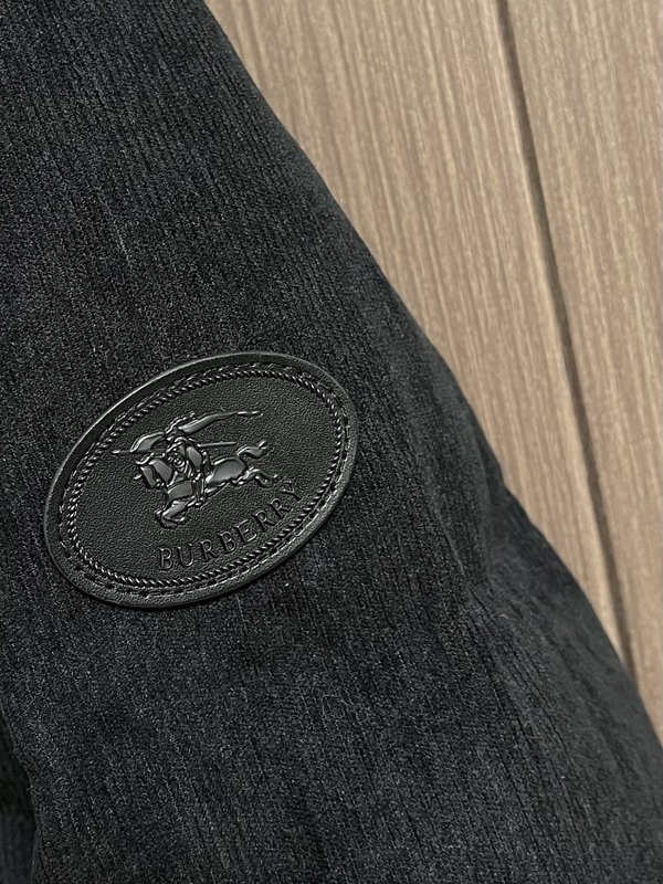 버버리 코듀로이 다운 패딩 001-278156