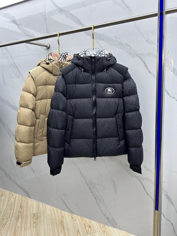 버버리秋冬 후드 다운 재킷 001-278157
